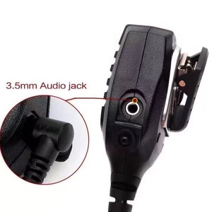 Tyt Walkie Talkie <b>Microphone</b> 3.5mm Audio Jack Ptt <b>Speaker</b> For Md 380 Md 390 Dmr Radio - Product Image 1