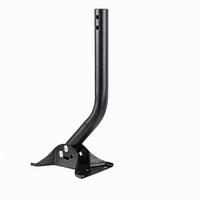 Poteau de montage d'antenne réglable WM-032D Starlink-Support de tuyau en J universel pour antenne et station météo