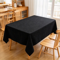 Nappe en chenille multicolore, nappe épaisse tissée texturée, taille personnalisée pour salle à manger, fête, hôtel et décoration de restaurant