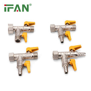 1/2 ''t <span class=keywords><strong>f</strong></span> hình dạng khí bóng van FM chủ đề Vàng xử lý khí van IFAN ASTM D2513 nóng bán Brass gas van - Product Image 3