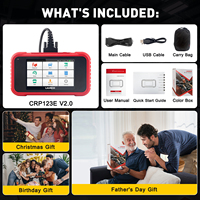 Escáner de Diagnóstico OBD2 CRP123E V2.0 Elite, Herramienta de Diagnóstico para Motor, ABS, SRS, Envío desde Almacén en EE. UU. y la UE, Lanzamiento 2026, Actualizaciones Gratuitas de por Vida, Igual que CRP123X 2.0