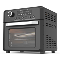 Four à toaster électrique de comptoir numérique, capacité 18L, efficacité énergétique A++, contrôlé par application, écran LED, commande par bouton, convection