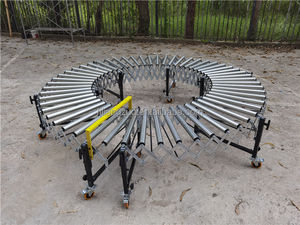 LIANGZO trasportatore a rulli a gravità flessibile non alimentato per smistamento logistico espresso - Product Image 5