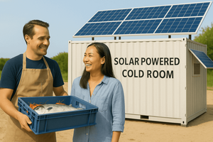 Contenedor Frigorífico Solar Versátil de 20 pies, Cámara Frigorífica y de Congelación Rápida para la Venta de Verduras, Frutas y Carne - Product Image 3
