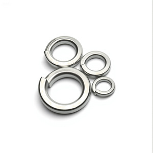 Arandelas de seguridad de resorte divididas M3 M4 M5 M6 M8 M10 M12 M16 M20 M24 M30 de acero al carbono cincado DIN GB93 Grado B Nivel 4.8 - Product Image 3