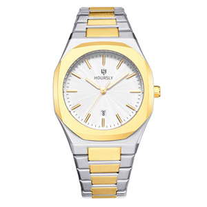 Reloj <span class=keywords><strong>de</strong></span> <span class=keywords><strong>Noche</strong></span> para Hombre <span class=keywords><strong>de</strong></span> Lujo y Alta Calidad, en Acero Inoxidable Azul Plateado, con Función <span class=keywords><strong>de</strong></span> Fecha - Product Image 4
