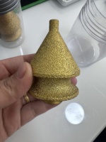 Outil de chanfreinage diamanté pour carreaux, marbre, quartz, forets de perçage et d'élargissement, ouvre-trous pour pierre, têtes de meulage coniques