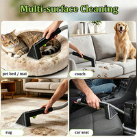Aspirateur à main humide et sec pour tapis, moquettes et nettoyage des taches