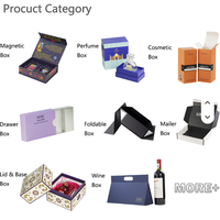 Cajas Rígidas Asépticas Personalizadas con Laminado Brillante, Estampado Floral, Caja de Regalo con Asa de Madera, Caja de Joyería de Lujo para Bodas y Eventos