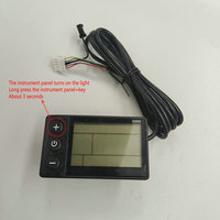 Contrôleur BLDC S9-61 24v36v48v 500W 25A 9Mosfet + écran LCD S866 pour vélo électrique Scooter Tricycle ATV vtt réparation bricolage partie