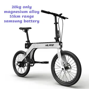 JOYKIE new 20 inch magnesium alloy ebike belt drive 250w electric folding bike