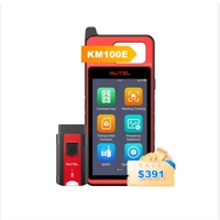 Último Modelo Autel Maxiim Km100 Km100E Kit de Reprogramación de Llaves Generador Universal de Llaves Compatible con Lectura de Transpondedores