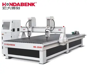 High Quality 3D Relief Engraving machine Four Spindles CNC Carving machine Multi-Heads CNC Moulding machine With Good Price