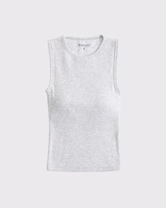 Leduo Débardeur de sport pour femme en coton pur, col rond, sans manches, extensible, personnalisé pour l'été - Product Image 3