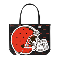 Sac de plage en EVA imprimé sur mesure 1300g, cadeau pour supporter de football, imperméable, durable, grande capacité, sac pour événements sportifs, vente en gros OEM