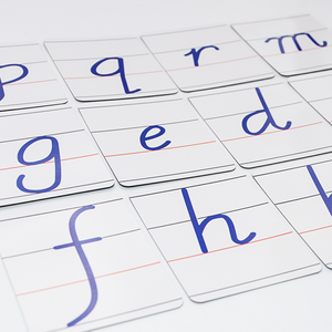 Juego de tarjetas magnéticas personalizadas impresas para bebés, alfabetos educativos tempranos, tarjetas Flash, Material de papel, letras cognitivas - Product Image 3