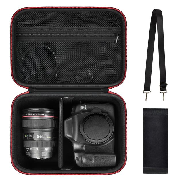 Video Camera Digital Case Compatible for EOS R100 R50 Mirrorless Camera Travel Storage Cameras Crossbody Bag