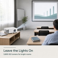 Projecteur de salle de réunion professionnelle BenQ MW560C 3800 Lumens WXGA 1280x800 DLP avec contraste 20000:1