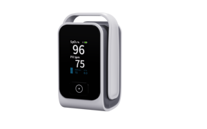 เครื่องวัด<span class=keywords><strong>ออกซิเจน</strong></span>ในเลือดอัจฉริยะพร้อมหน้าจอ OLED แสดงผล SpO2 และอัตราการเต้นของหัวใจแบบเรียลไทม์ เชื่อมต่อบลูทูธ ใช้แบตเตอรี่ 2xAAA เหมาะสำหรับนักกีฬาและผู้สูงอายุ - Product Image 4