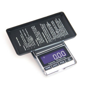 Balança Digital de Joias de Alta Qualidade, Balança Digital de Bolso 100g/<span class=keywords><strong>0.01g</strong></span>, 200/<span class=keywords><strong>0.01g</strong></span>, 500g/<span class=keywords><strong>0.01g</strong></span>, 1000g/0.1g, Balança Digital LCD com Logotipo Personalizado - Product Image 3