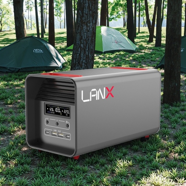 High Conversion Rate 300W 400W 600W Solar Portable Power Stations Aluminum LiFePO4 Solar Generator Home Energy Storage System
