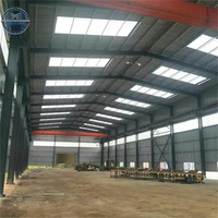 Almacén de Fábrica Prefabricado con Estructura de Acero Resistente al Viento, Diseño de Taller con Estructura de Acero al Carbono