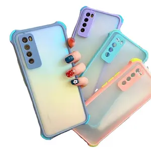 Ốp Điện Thoại Bạc Hà, Ốp Trong Mờ Chống Sốc, Chất Liệu Silicone TPU Mềm, Chống Sốc, Dành Cho Samsung S20 FE Note 20 Ultra A21s A51