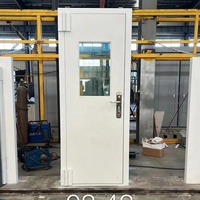 Porte de sécurité en verre résistant, porte de coffre-fort, porte en métal, usine de Jinzhengsafe