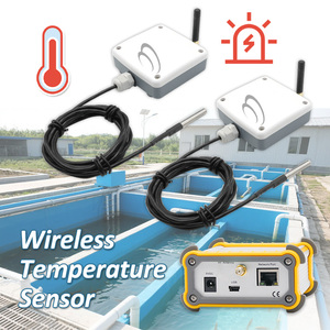 Dispositivo inteligente para el hogar IOT, 2 conjuntos de sensores de temperatura inalámbricos inteligentes, gateway inalámbrico inteligente para granjas - Product Image 1