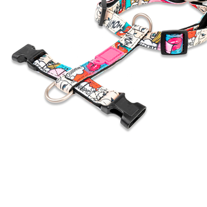 个性化卡通无拉式宠物背心小狗步行跑步可逆狗背带 - Product Image 2