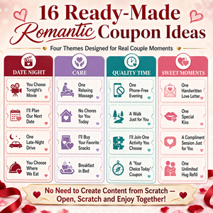 Libro de Cupones Románticos Personalizados para Rascar, <span class=keywords><strong>24</strong></span> Cupones de Amor con Tarjetas DIY y Recompensas Ocultas, Regalo para Novio o Esposo - Product Image 4