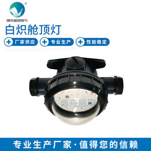 Luminaire de cabine à dôme incandescent CCD3-2L Bozhou Marine Lighting Éclairage maritime spécifique pour navires - Product Image 1