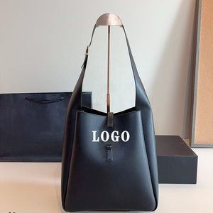 Bolso de Mano de Diseño Retro de Lujo para Mujer, Bolso de Viaje de Cuero a la Moda, Bolso de Mujer con Asa Única Abierta/Cerrada - Product Image 1