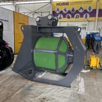 Godet de criblage rotatif hydraulique HOMIE 20-30 tonnes pour l'extraction de métaux ferreux, la construction et l'exploitation minière