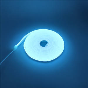 شريط إضاءة نيون LED بجهد 12 فولت و24 فولت تيار مستمر، SMD2835، 6 * 12 مم، 9 واط/متر، IP67 IP65، 5 متر/لفة، شريط إضاءة نيون من البي في سي والسيليكون مع وحدة تحكم بالطاقة - Product Image 5