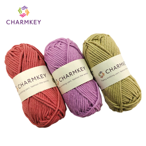 Chunky 10 plis pur 100% coton peigné à la main fil à tricoter fil de coton bio pour sac au Crochet gants tricotés tricot bébé Cardigan - Product Image 3