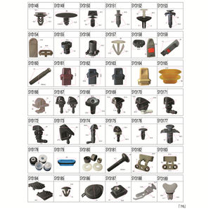 RUISEER Universal Car Plastic <span class=keywords><strong>Fender</strong></span> Fastener Clips Auto Plastic Trim Clip Surtido - Product Image 2