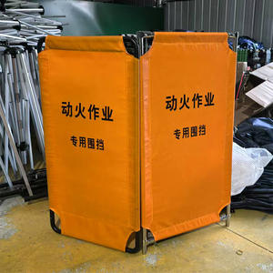 Recinto Especial para Trabajos en Caliente, Recinto Telescópico, Valla de Seguridad Plegable, Móvil, Más Tamaños, Recinto de Tela - Product Image 2