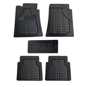 Ensemble complet universel de tapis de voiture en TPE imperméables toutes saisons faciles à nettoyer sans odeur et sans glissement coloré - Product Image 3