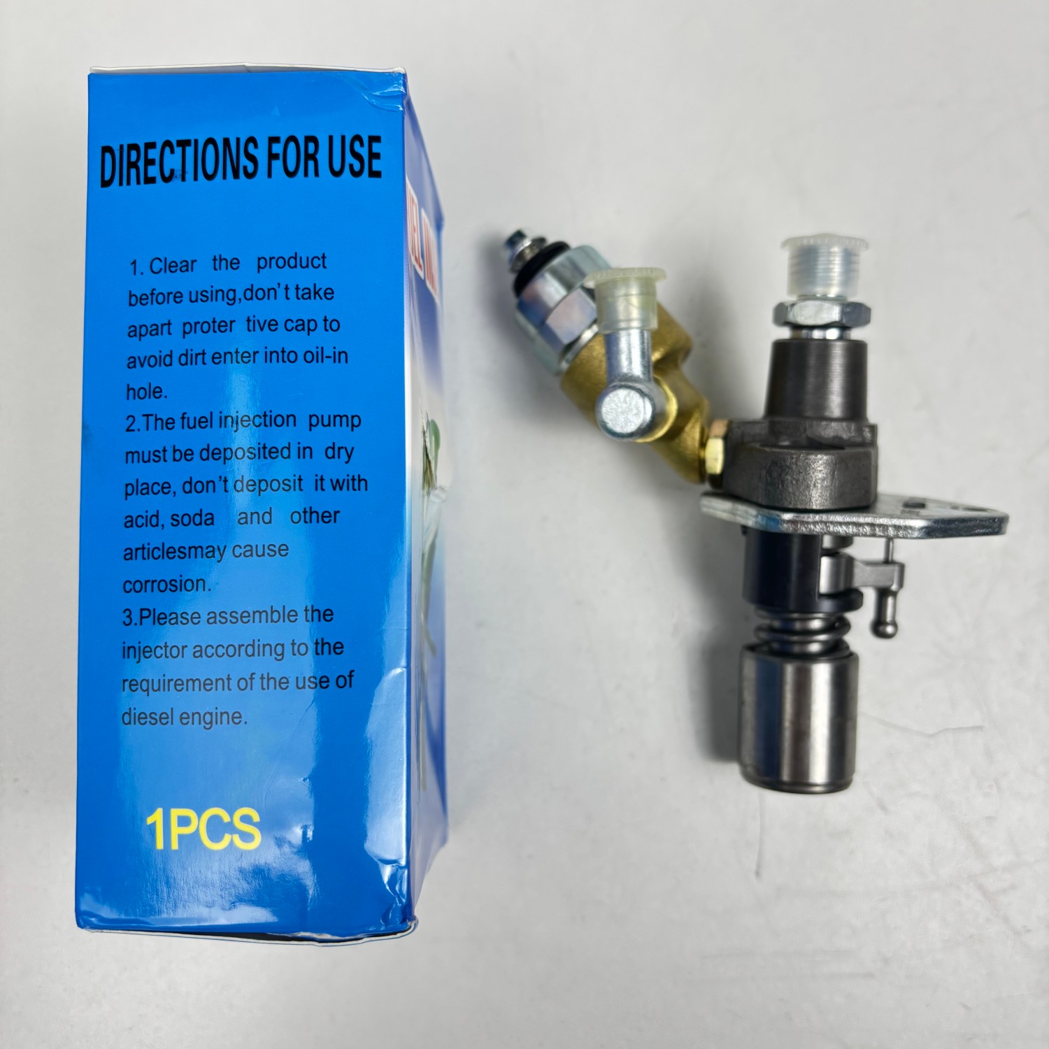 New Diesel Fuel Injector Pump 186 186F 186FA with Solenoid for