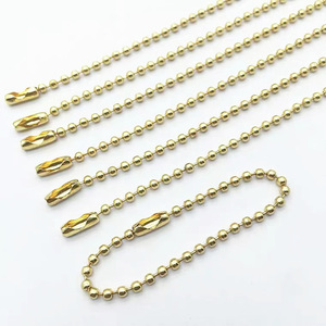 Chaîne de perles dorées pour bijoux, accessoires de pendentif porte-clés DIY 2022 - Product Image 5