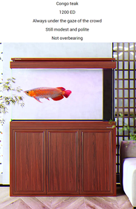 מסננת hmtx תחתון כיתה גבוהה מסנן אקווריום אולטרה-לבן זכוכית טנק דג עם ארון - Product Image 4