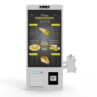 Kiosque de paiement, supports en libre-Service, écran tactile unique, Machine de caisse, commande de Restaurant, kiosque de commande