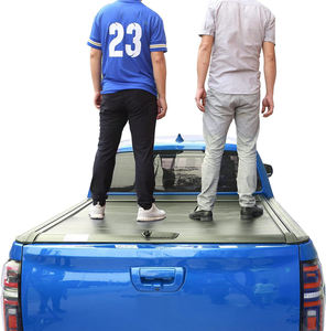 Venta al por mayor 4x4 duro impermeable Anti ladrón Manual Tonneau cubierta retráctil camión rodante cama cubierta para Toyota Tundra Tacoma <span class=keywords><strong>Hilux</strong></span> - Product Image 3