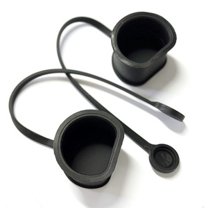 Cubierta de goma para puerto de carga lenta de coche, tapa de silicona a prueba de polvo y agua para reparación y reemplazo - Product Image 2