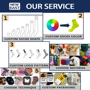 Calcetines Deportivos Personalizados de Alta Calidad para Hombre, Calcetines de Fútbol Transpirables y Ecológicos de Punto, Diseño Estampado, Fondo de Toalla Desodorante, Logotipo - Product Image 4