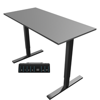 Simple beau et intelligent contrôle pratique debout fonction de mémoire de moteur unique bureau électrique