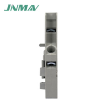 Bloc de contact auxiliaire modulaire double à 5 broches F8-DN11 pour rail DIN, pour armoire de distribution haute et basse tension