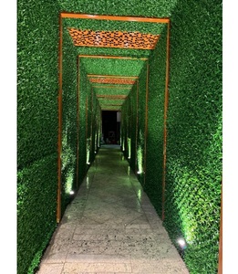 Paneles de Césped Artificial sin Mantenimiento, Polietileno Verde para Paredes de Privacidad Interiores y Exteriores, Jardines, Balcones, Patios - Product Image 4