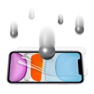 2020 2.5D de vidrio templado para teléfono para iPhone 11 Pro <span class=keywords><strong>Max</strong></span> Protector de pantalla de PET - Product Image 6